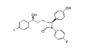 
Ezetimibe molecular structure