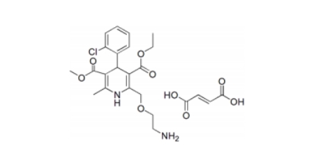 
Amlodipine Maleate molecular structure