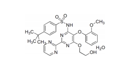 
Bosentan Hydrate molecular structure