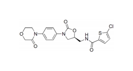 
Rivaroxaban Micronized molecular structure
