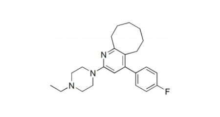 
Blonanserin molecular structure