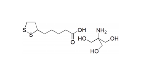 
(R)-Thioctic acid Tromethamine molecular structure