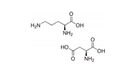 
L-Ornithine-L-aspartate anhydrous molecular structure