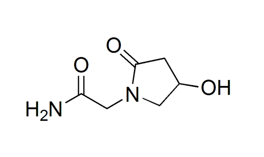 
Oxiracetam molecular structure